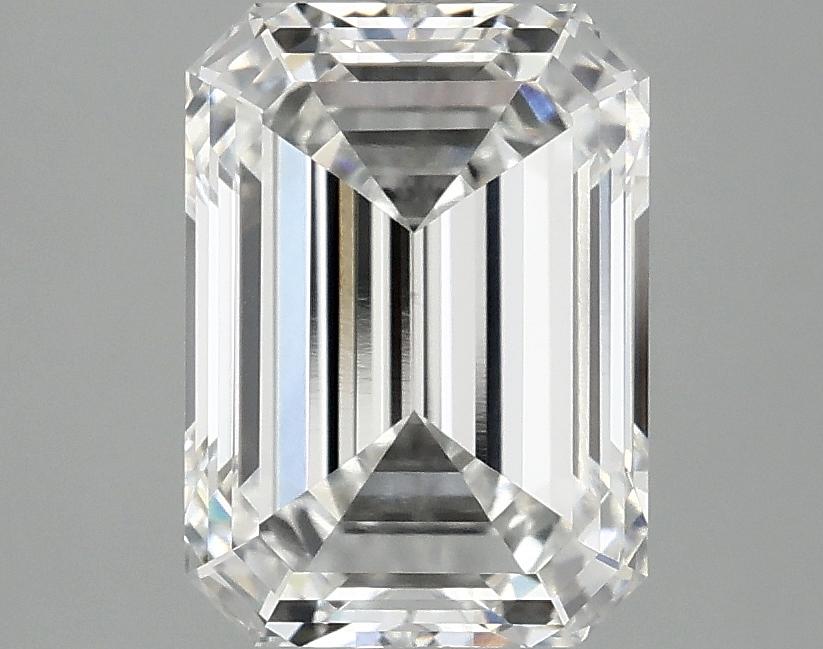3.06 Carat Emerald Shaped Excellent Cut VVS2 IGI Certified Lab Grown Diamond
