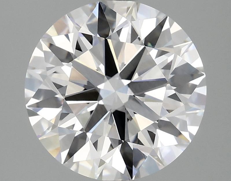 3.09 Carat Round Shaped Ideal Cut VVS2 IGI Certified Lab Grown Diamond