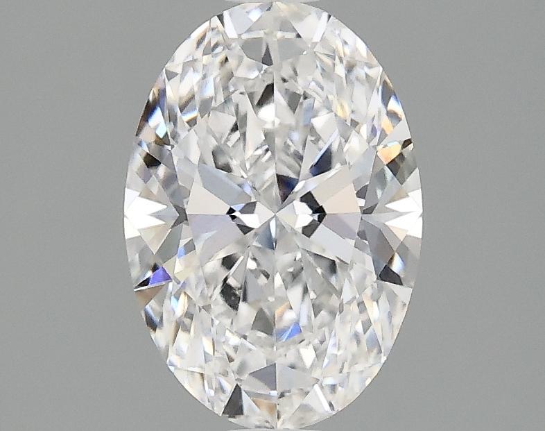 1.45 Carat Oval Shaped Ideal Cut VVS2 IGI Certified Lab Grown Diamond