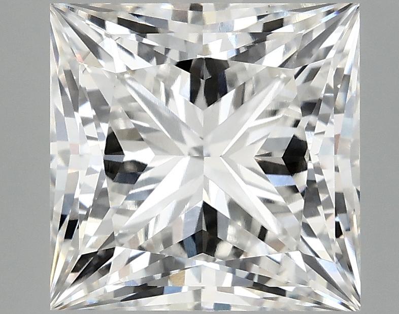 4.72 Carat Princess Shaped Ideal Cut VS2 IGI Certified Lab Grown Diamond