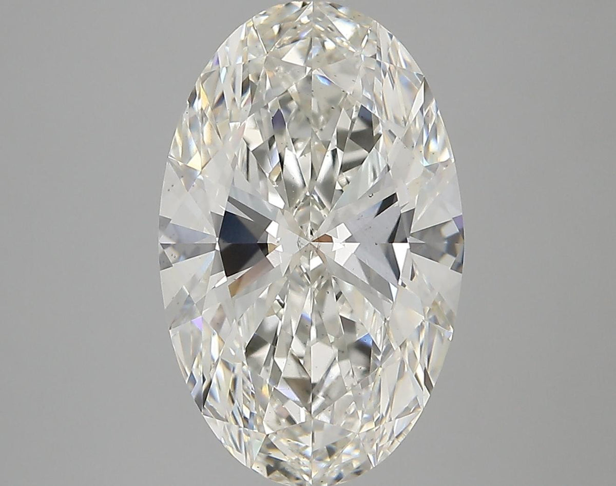 4.7 Carat Oval Shaped Excellent Cut VS2 IGI Certified Lab Grown Diamond