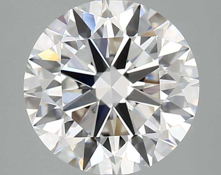 3.06 Carat Round Shaped Excellent Cut VVS2 IGI Certified Lab Grown Diamond