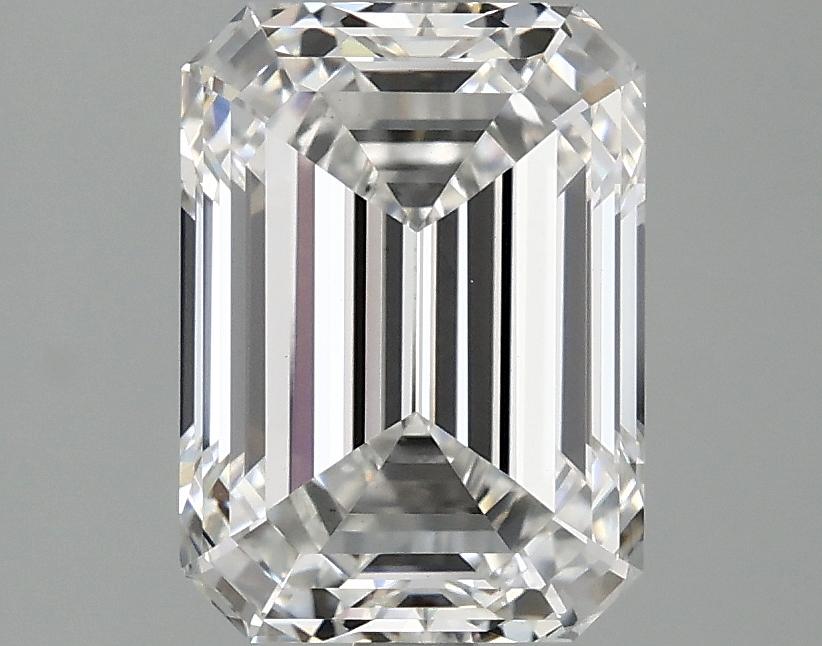 2.98 Carat Emerald Shaped Excellent Cut VS1 IGI Certified Lab Grown Diamond
