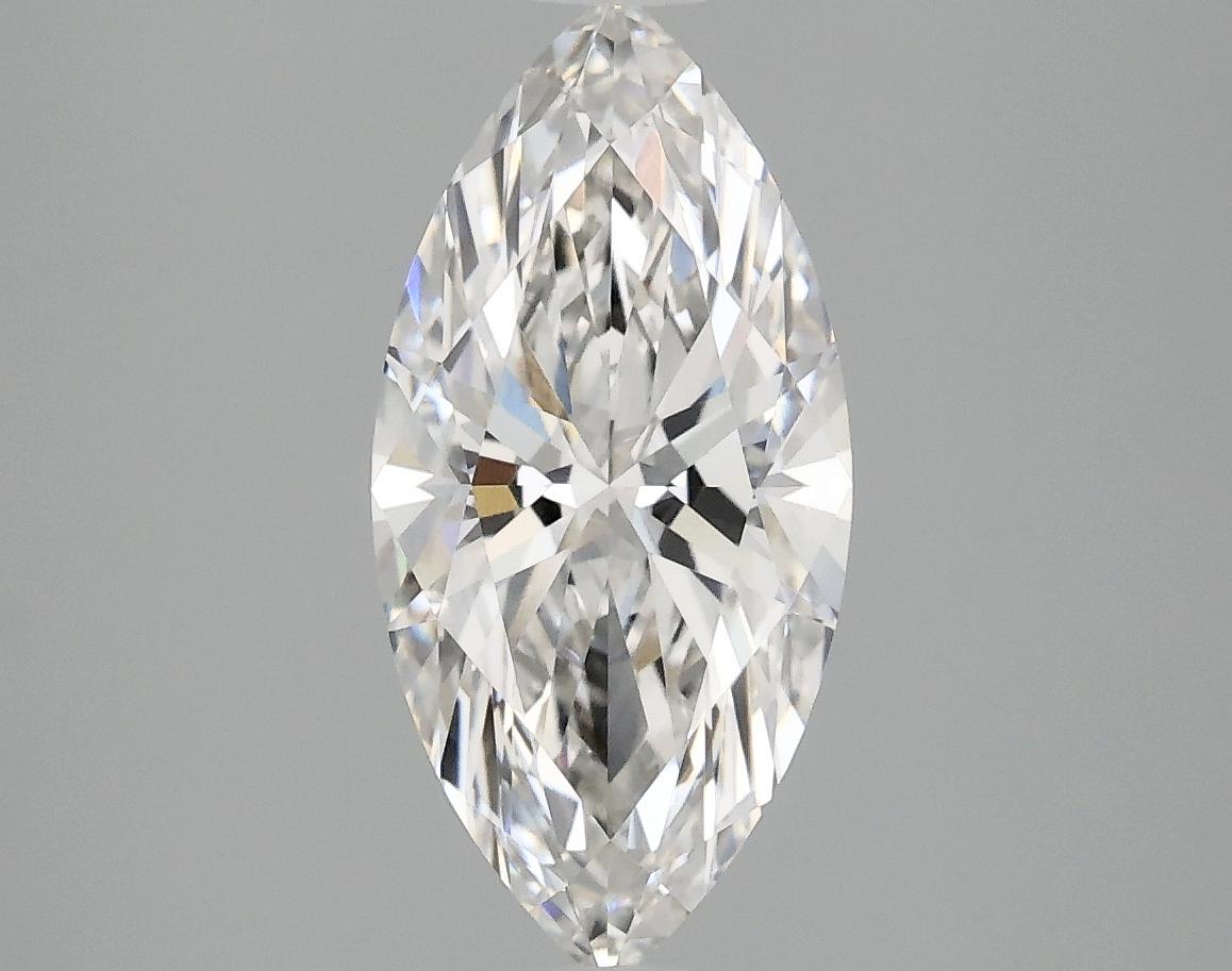2.08 Carat Marquise Shaped Excellent Cut VVS2 IGI Certified Lab Grown Diamond