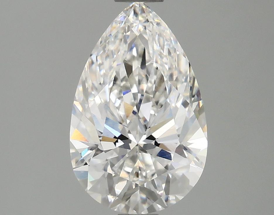 2.04 Carat Pear Shaped Ideal Cut VVS2 IGI Certified Lab Grown Diamond