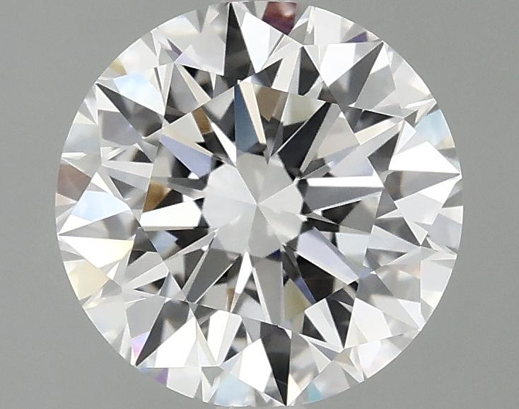 2.52 Carat Round Shaped Ideal Cut VVS2 IGI Certified Lab Grown Diamond