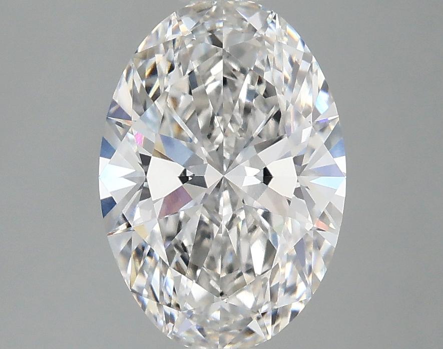 2.03 Carat Oval Shaped Ideal Cut VVS2 IGI Certified Lab Grown Diamond
