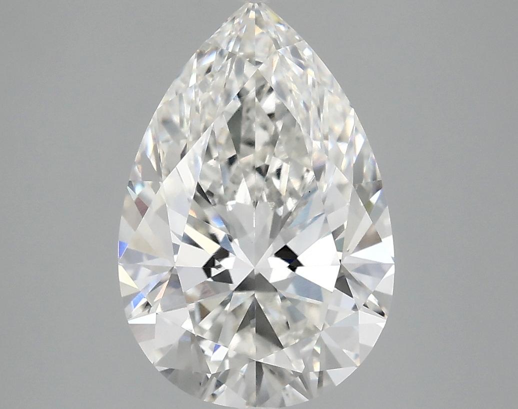 3.06 Carat Pear Shaped Excellent Cut VS1 IGI Certified Lab Grown Diamond