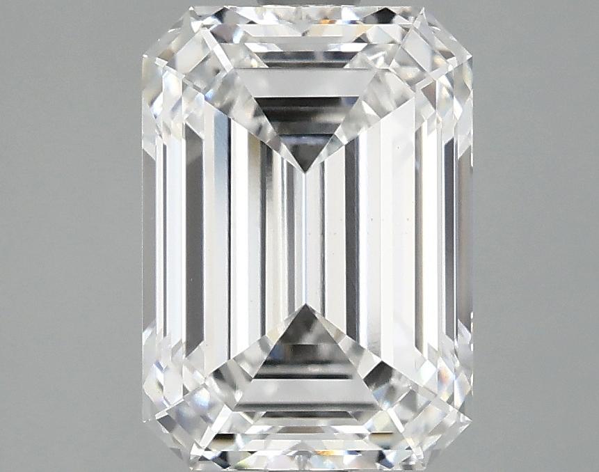 3.09 Carat Emerald Shaped Ideal Cut VS1 IGI Certified Lab Grown Diamond