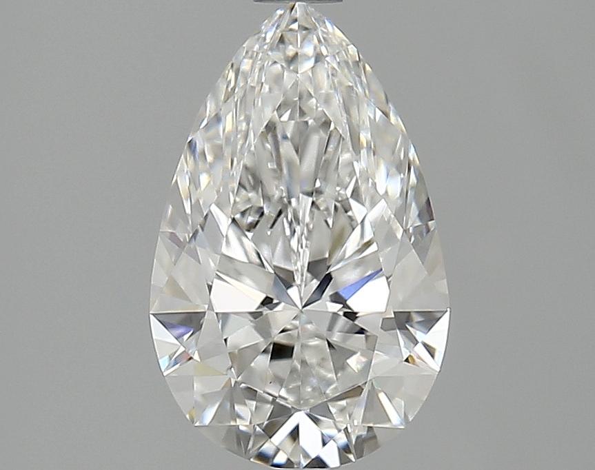 1.41 Carat Pear Shaped Ideal Cut VVS2 IGI Certified Lab Grown Diamond