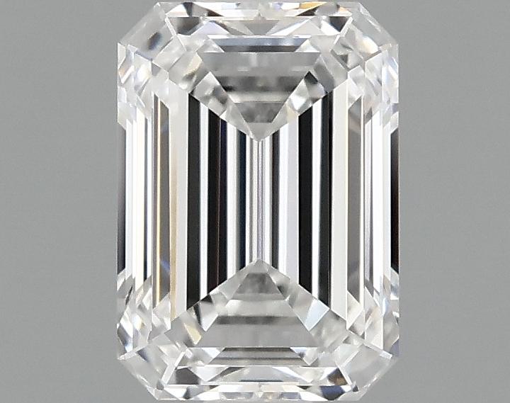 1.1 Carat Emerald Shaped Ideal Cut VVS1 IGI Certified Lab Grown Diamond