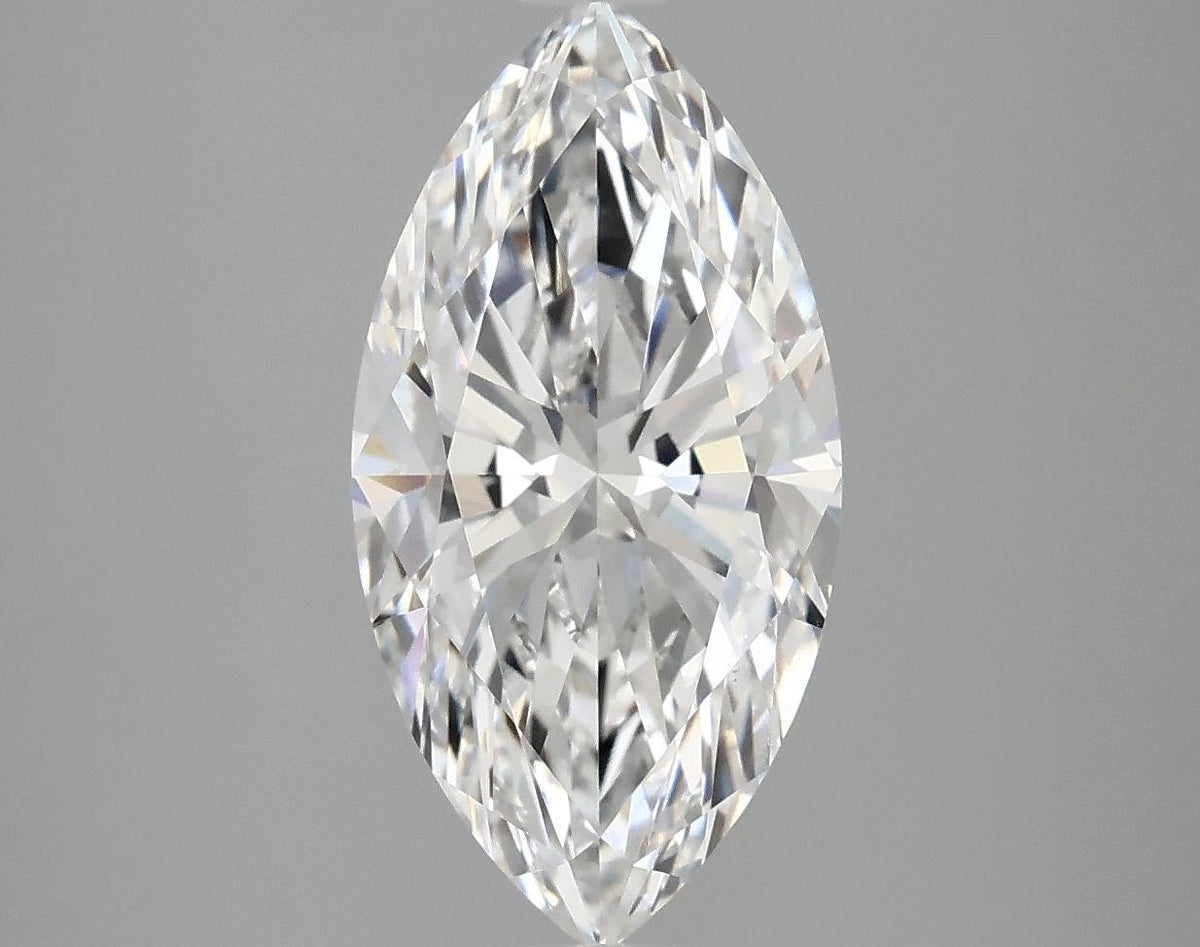 3.08 Carat Marquise Shaped Ideal Cut VVS2 IGI Certified Lab Grown Diamond