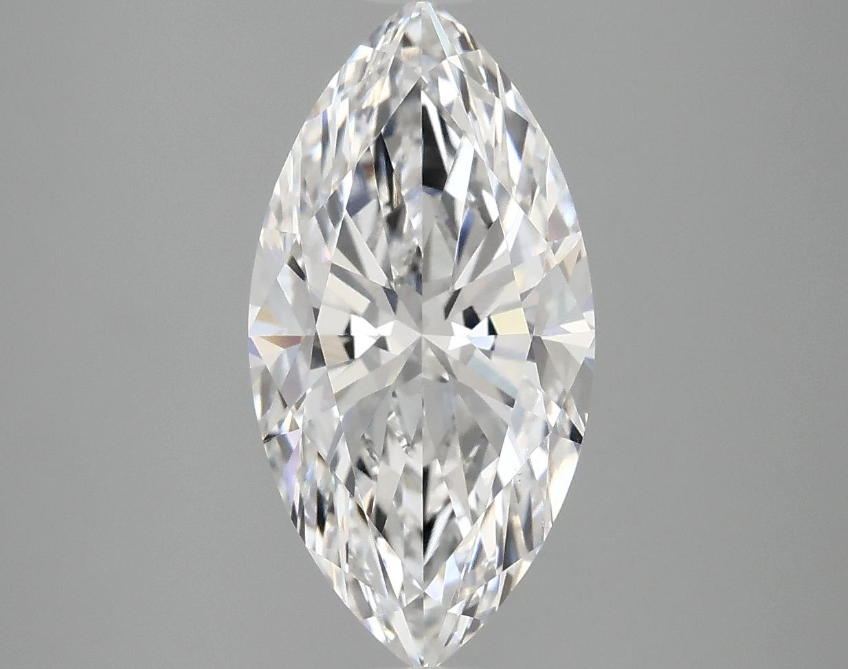 3.08 Carat Marquise Shaped Ideal Cut VVS2 IGI Certified Lab Grown Diamond