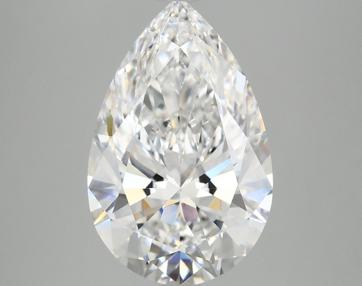 4.05 Carat Pear Shaped Ideal Cut VS1 IGI Certified Lab Grown Diamond