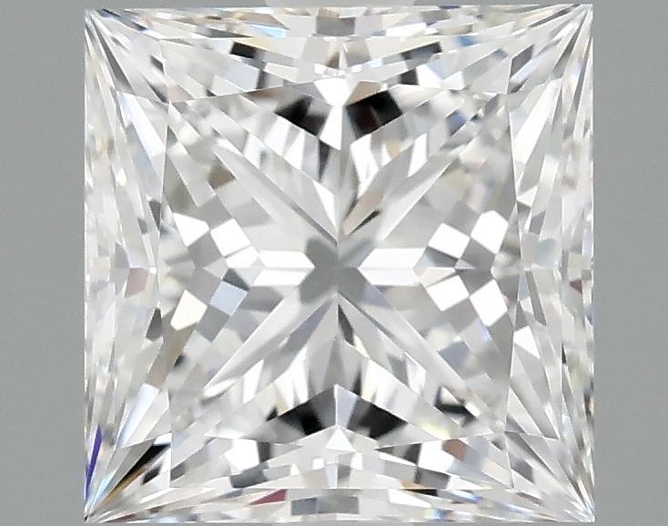 2.03 Carat Princess Shaped Ideal Cut VVS2 IGI Certified Lab Grown Diamond