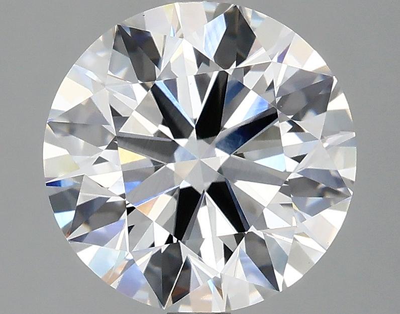 3.03 Carat Round Shaped Excellent Cut VVS2 IGI Certified Lab Grown Diamond