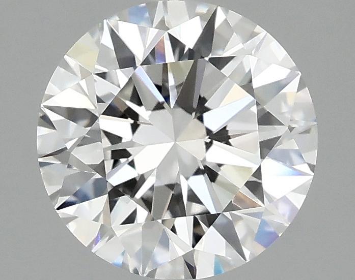 2.07 Carat Round Shaped Ideal Cut VVS2 IGI Certified Lab Grown Diamond