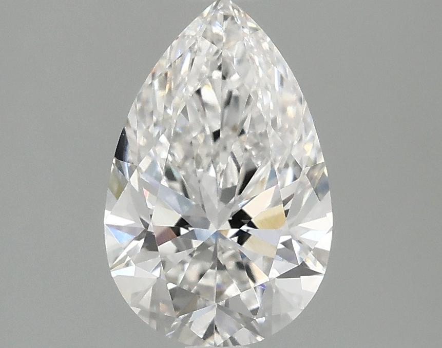 1.58 Carat Pear Shaped Ideal Cut VVS2 IGI Certified Lab Grown Diamond