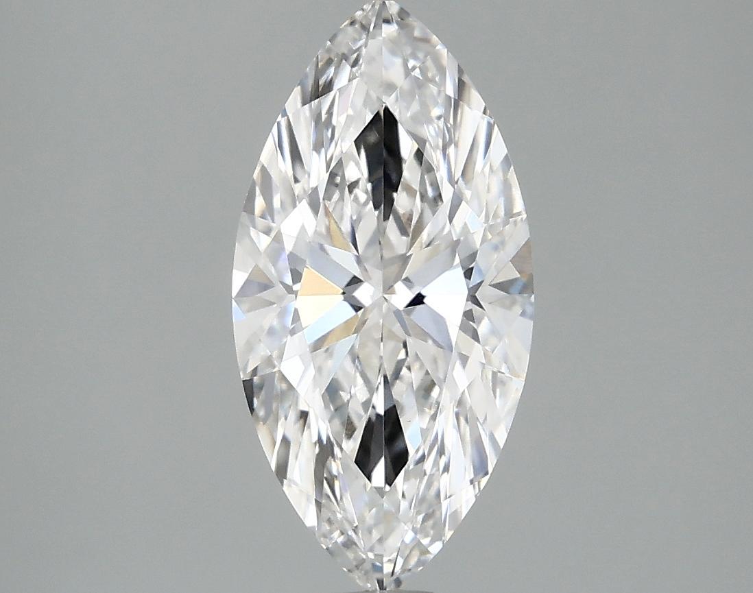 1.97 Carat Marquise Shaped Ideal Cut VVS2 IGI Certified Lab Grown Diamond