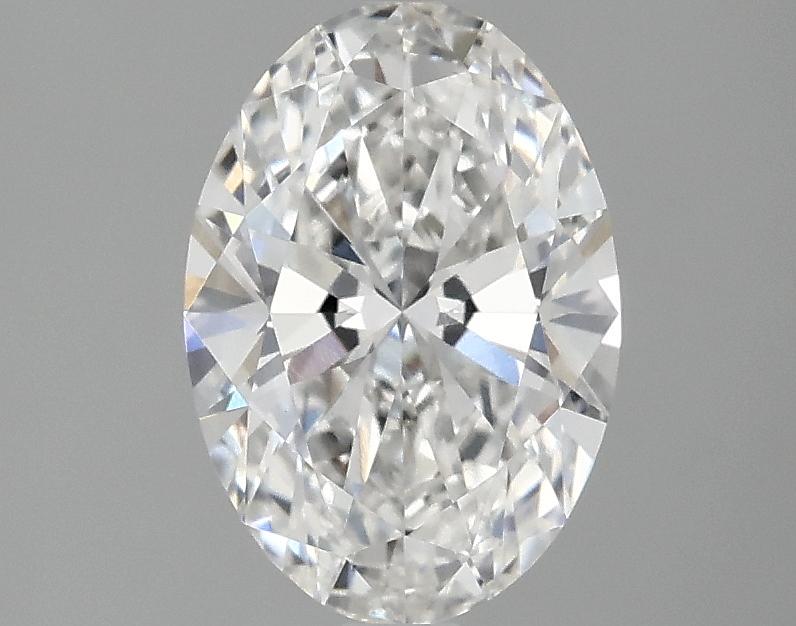 1.45 Carat Oval Shaped Ideal Cut VVS2 IGI Certified Lab Grown Diamond
