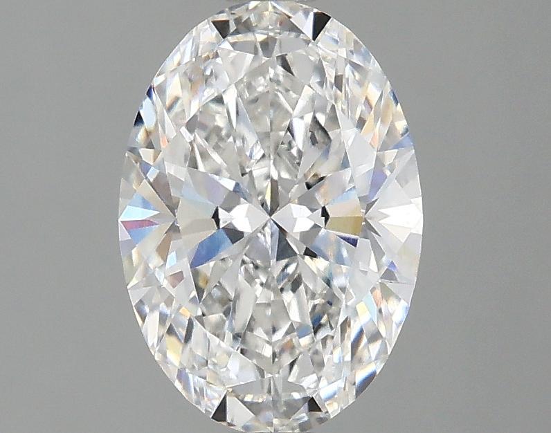 1.5 Carat Oval Shaped Ideal Cut VVS2 IGI Certified Lab Grown Diamond