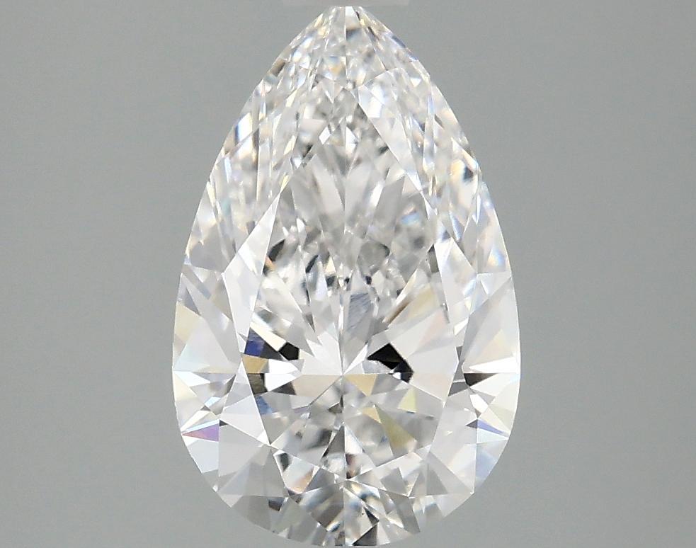 2.08 Carat Pear Shaped Ideal Cut VVS2 IGI Certified Lab Grown Diamond
