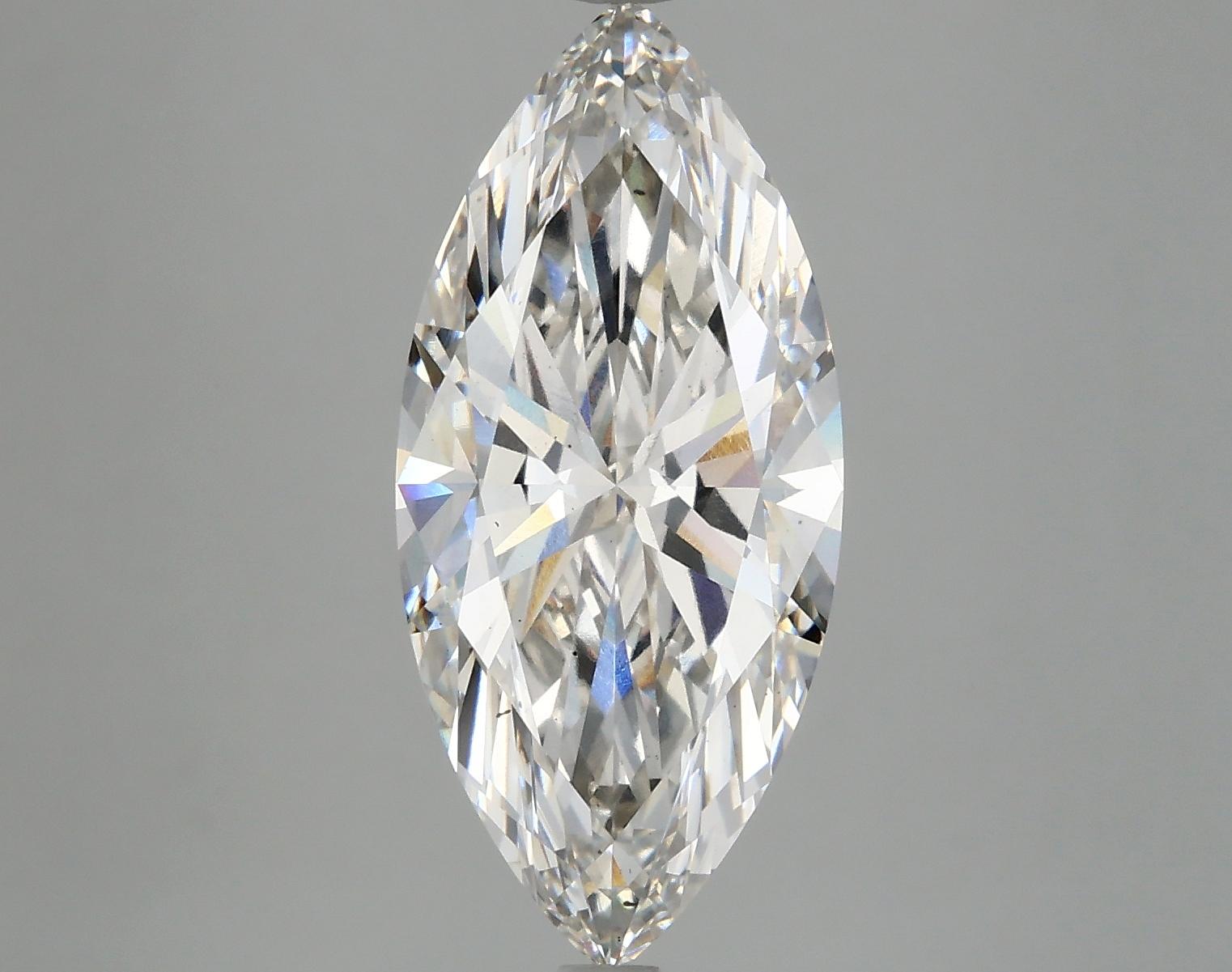 4.14 Carat Marquise Shaped Excellent Cut VS2 IGI Certified Lab Grown Diamond