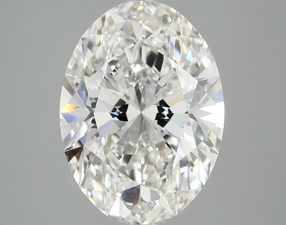 3.02 Carat Oval Shaped Excellent Cut VS1 GSI Certified Lab Grown Diamond