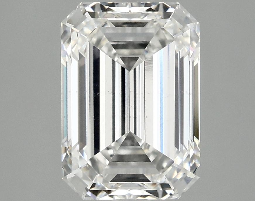 2.98 Carat Emerald Shaped Ideal Cut VS2 IGI Certified Lab Grown Diamond