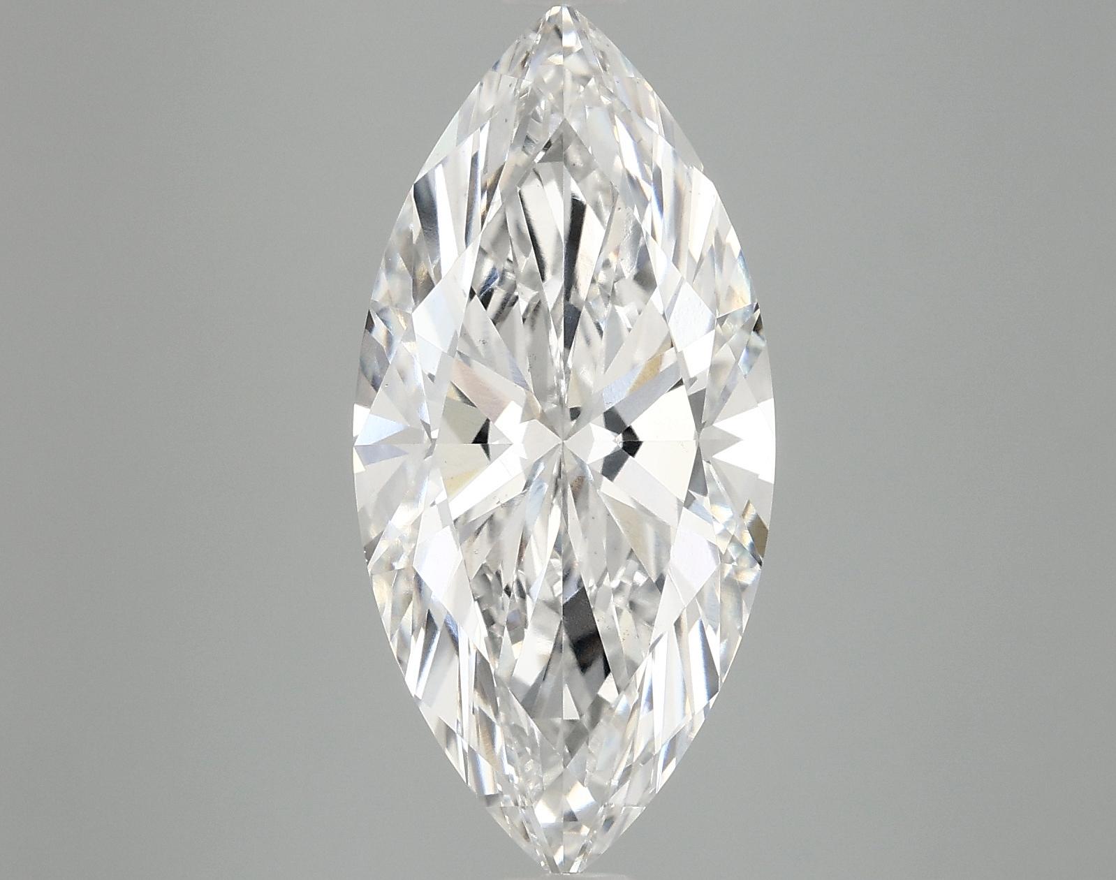 4.82 Carat Marquise Shaped Excellent Cut VS2 IGI Certified Lab Grown Diamond