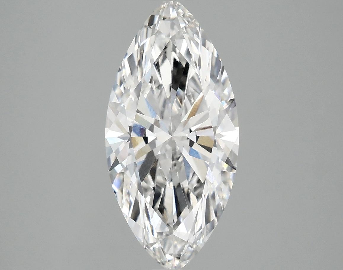 1.9 Carat Marquise Shaped Excellent Cut VVS2 IGI Certified Lab Grown Diamond