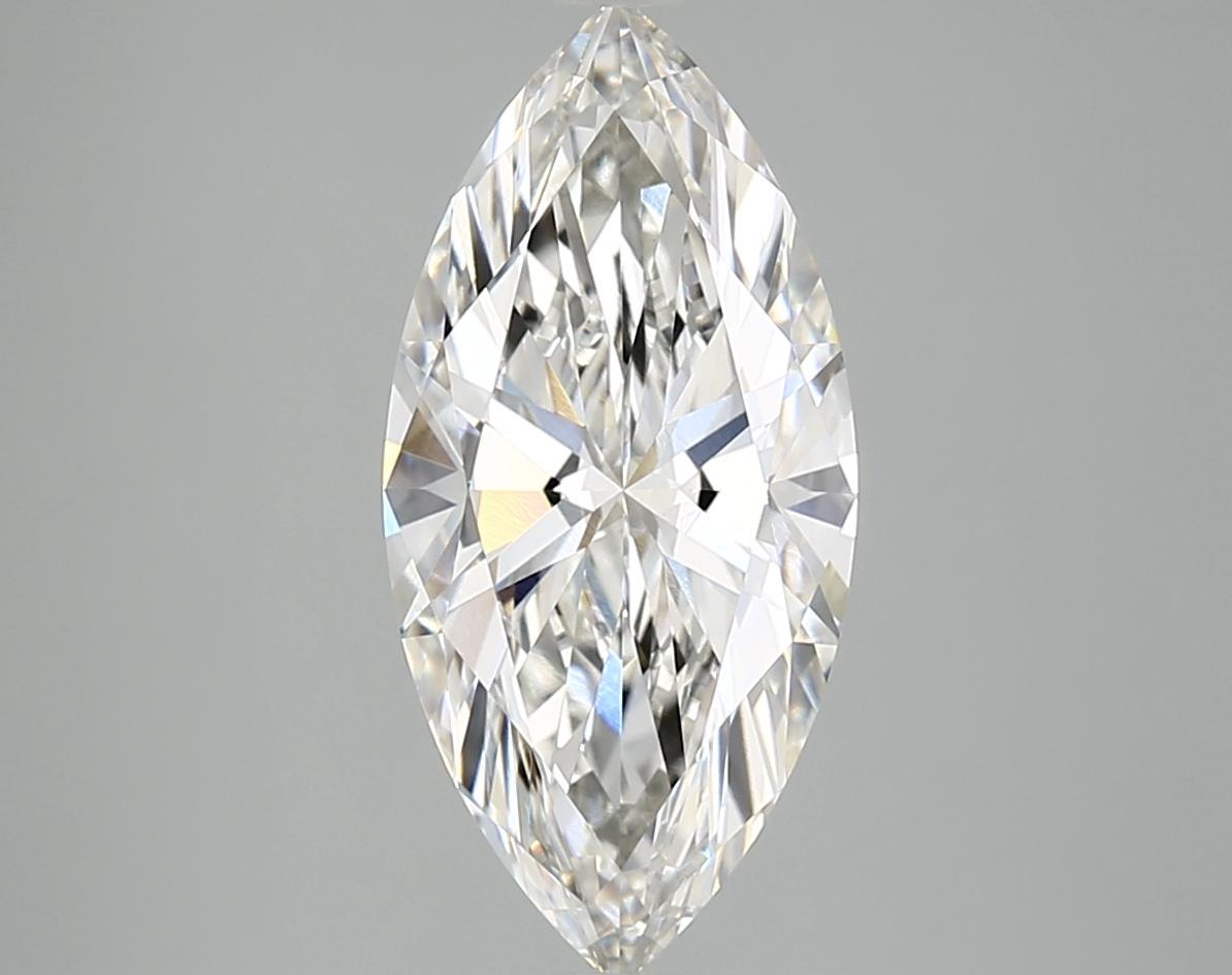 3.02 Carat Marquise Shaped Excellent Cut VVS2 IGI Certified Lab Grown Diamond
