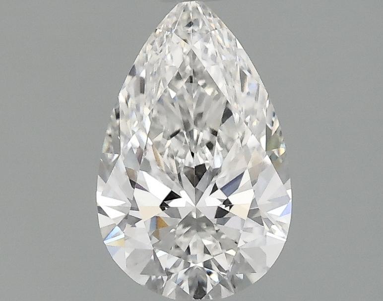 1.05 Carat Pear Shaped Ideal Cut VVS2 IGI Certified Lab Grown Diamond
