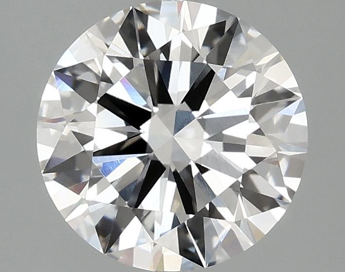 2.05 Carat Round Shaped Ideal Cut VVS2 IGI Certified Lab Grown Diamond