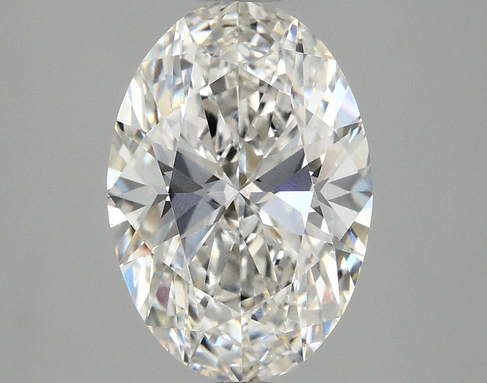 2.96 Carat Oval Shaped Ideal Cut VVS2 IGI Certified Lab Grown Diamond