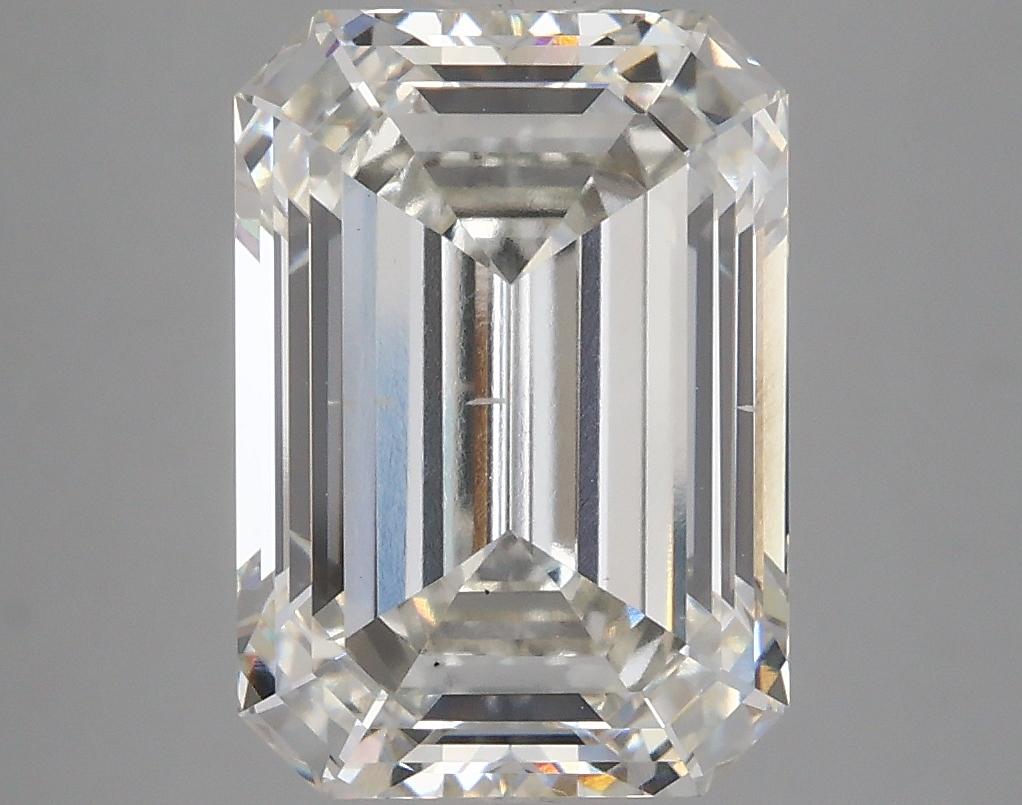 5.02 Carat Emerald Shaped Ideal Cut VS2 IGI Certified Lab Grown Diamond