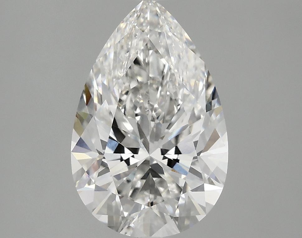 2.47 Carat Pear Shaped Ideal Cut VVS2 IGI Certified Lab Grown Diamond