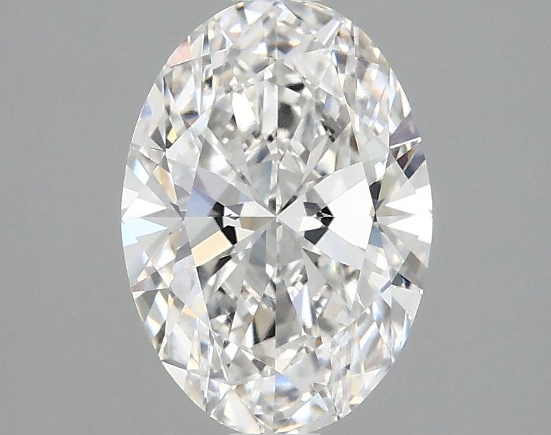 1.5 Carat Oval Shaped Ideal Cut VVS2 IGI Certified Lab Grown Diamond