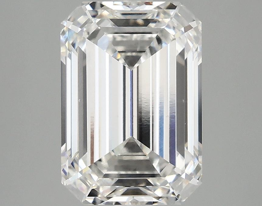 2.98 Carat Emerald Shaped Ideal Cut VS2 IGI Certified Lab Grown Diamond