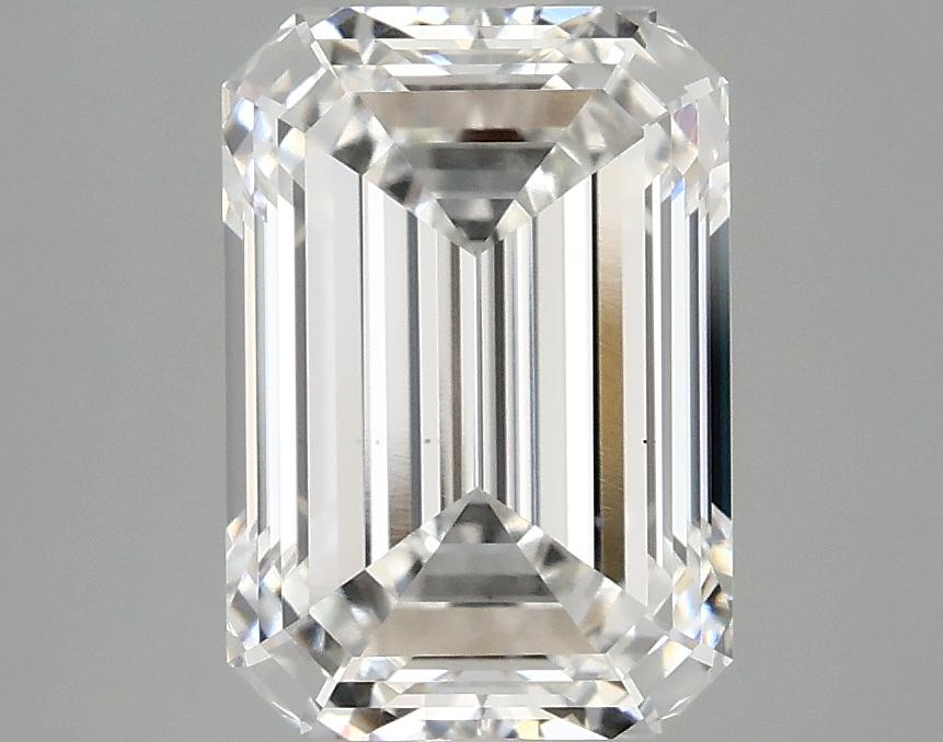 2.92 Carat Emerald Shaped Ideal Cut VS1 IGI Certified Lab Grown Diamond