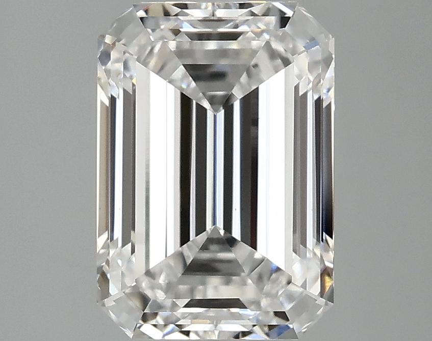 3.02 Carat Emerald Shaped Ideal Cut VS2 IGI Certified Lab Grown Diamond