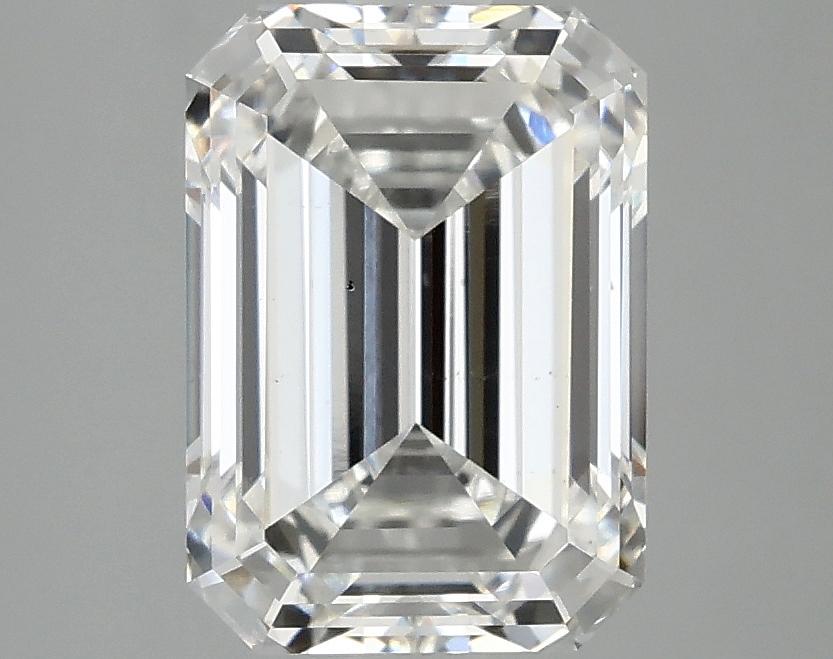 3.02 Carat Emerald Shaped Ideal Cut VS2 IGI Certified Lab Grown Diamond