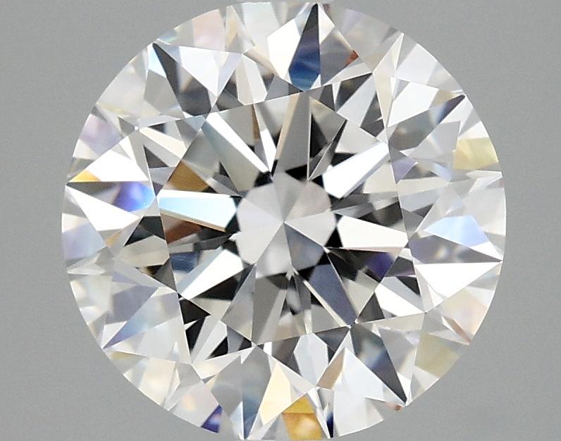 3.05 Carat Round Shaped Excellent Cut VVS2 IGI Certified Lab Grown Diamond