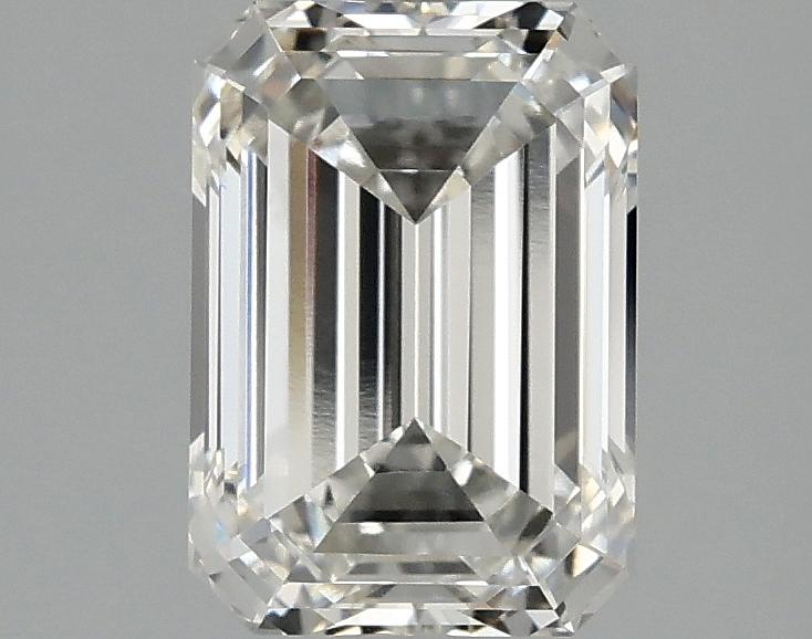2.1 Carat Emerald Shaped Ideal Cut VVS2 IGI Certified Lab Grown Diamond