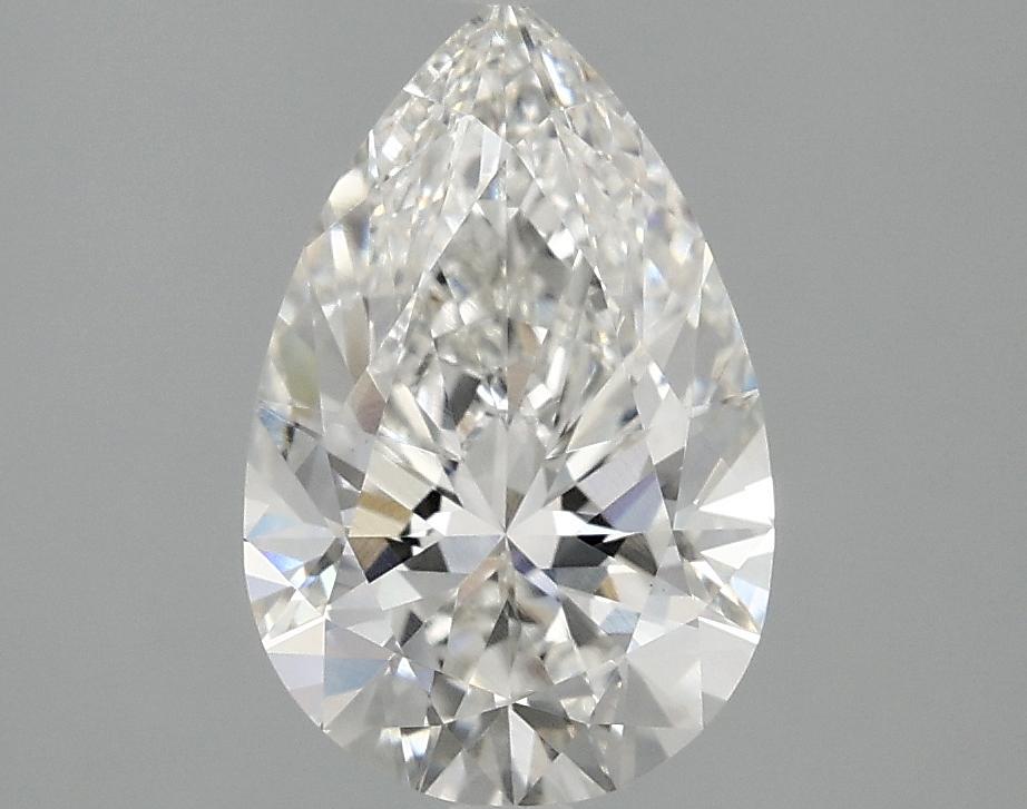 2.0 Carat Pear Shaped Excellent Cut VVS2 IGI Certified Lab Grown Diamond