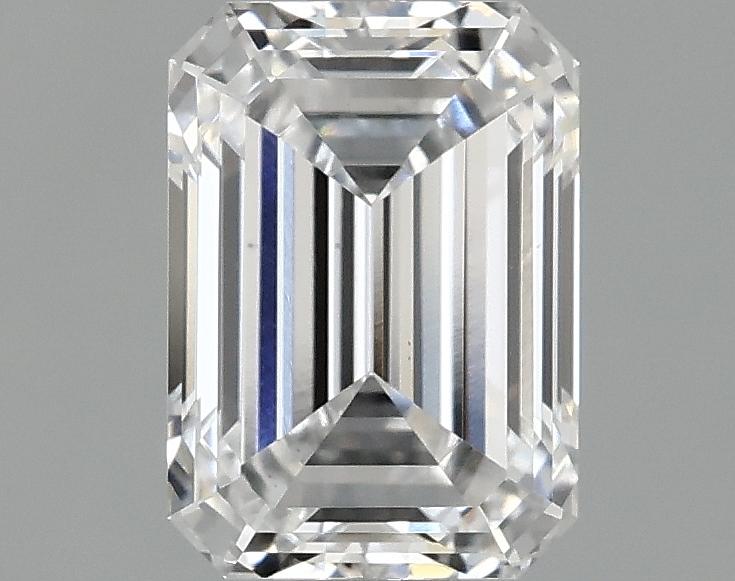 1.1 Carat Emerald Shaped Ideal Cut VVS2 IGI Certified Lab Grown Diamond
