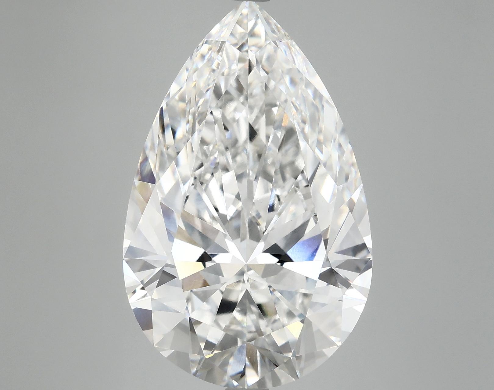 10.09 Carat Pear Shaped Ideal Cut VVS2 IGI Certified Lab Grown Diamond