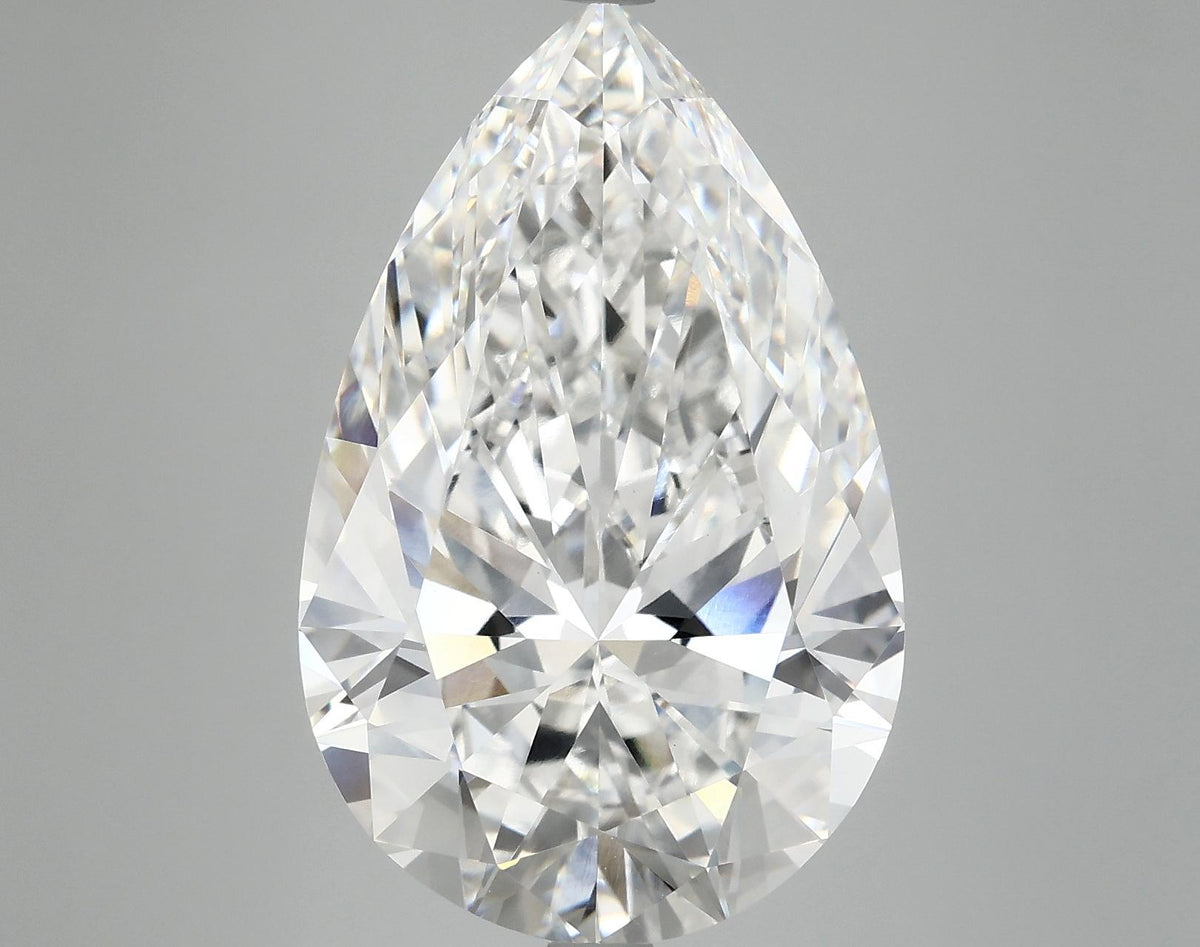 10.09 Carat Pear Shaped Ideal Cut VVS2 IGI Certified Lab Grown Diamond