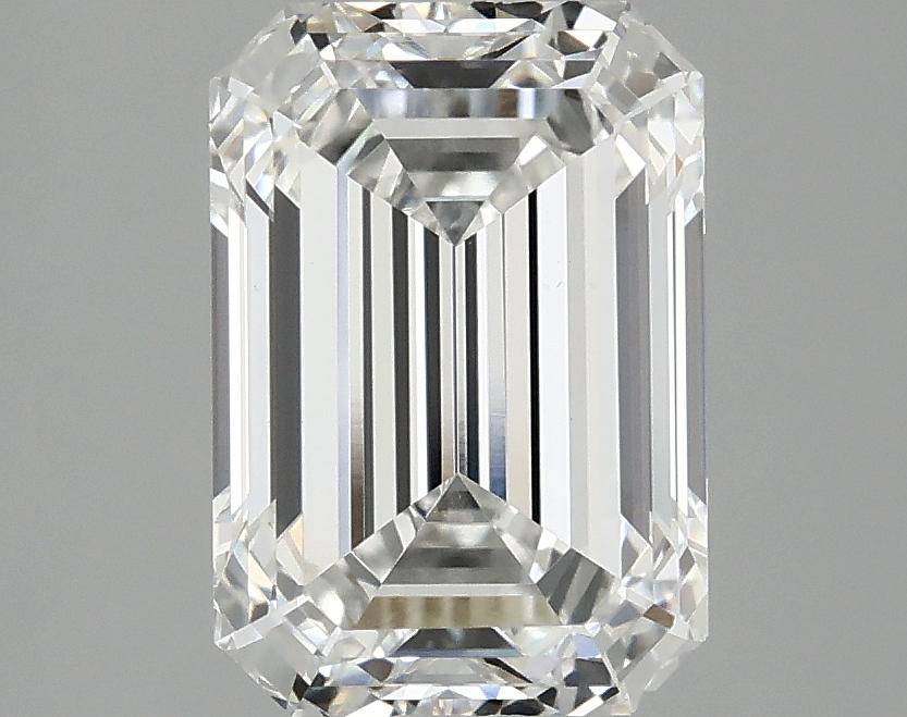 3.05 Carat Emerald Shaped Ideal Cut VVS2 IGI Certified Lab Grown Diamond