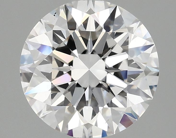 2.08 Carat Round Shaped Ideal Cut VVS2 IGI Certified Lab Grown Diamond